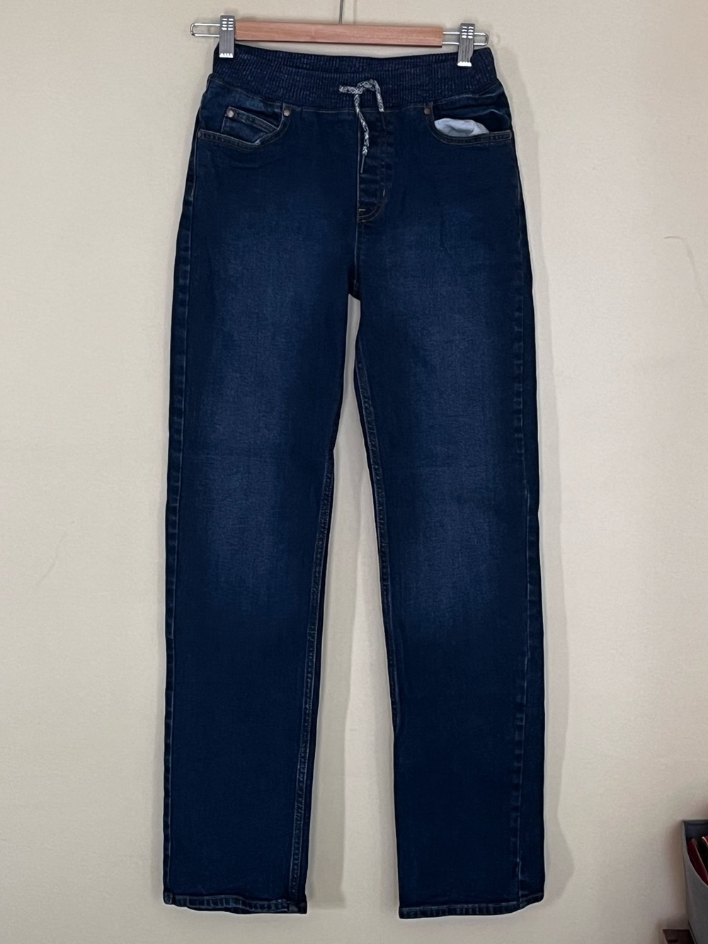 NWOT Lands’ End Pull On Jeans Size 14 Slim